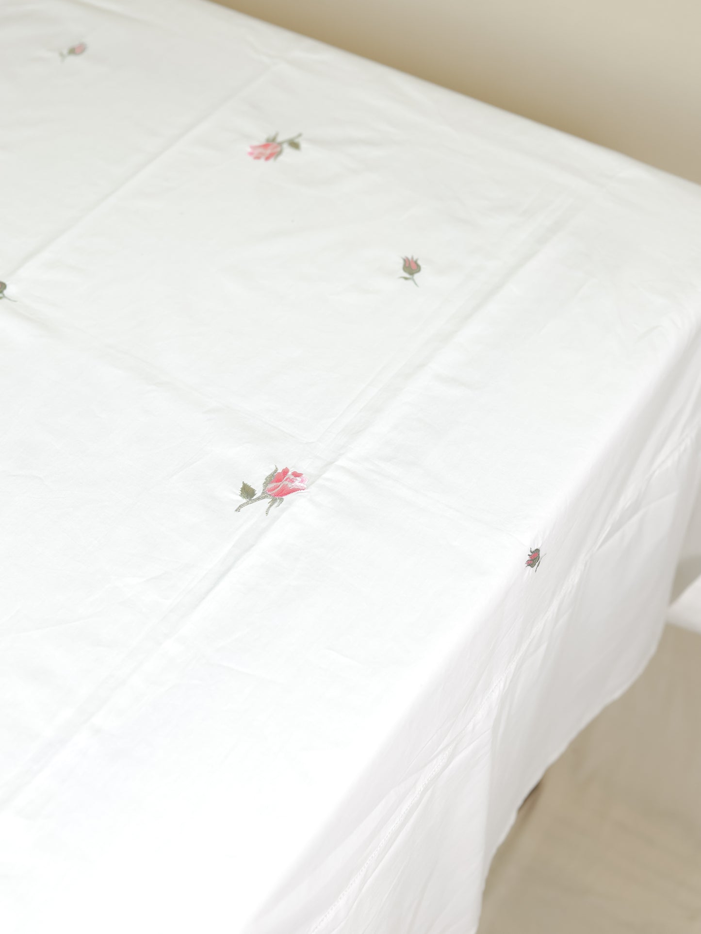 Drap à manger Rose Romance