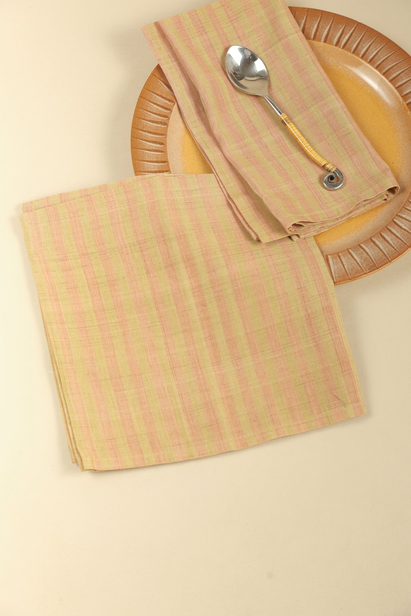 Terracota Stripes Napkins (Set of 4)