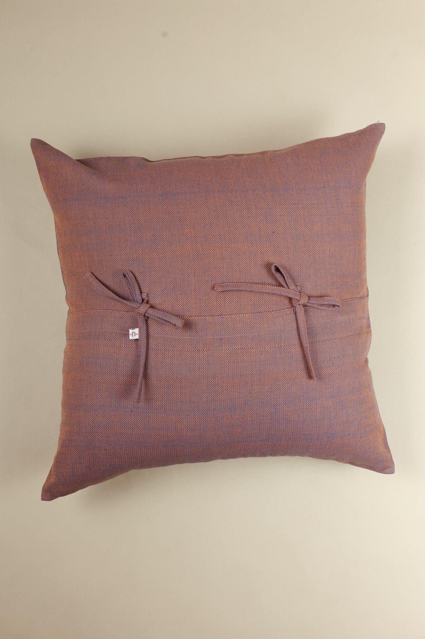 Orange Dusk Handcrafted Pillow