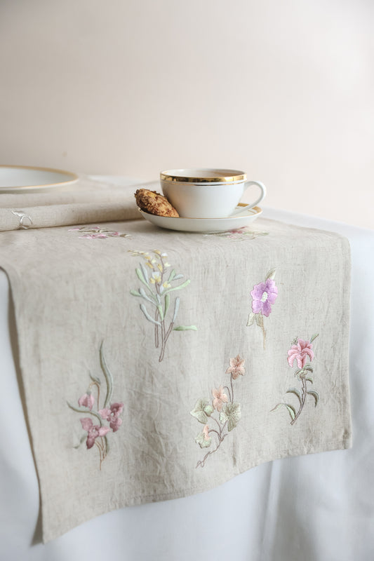 Enchanted Garden Table Runner