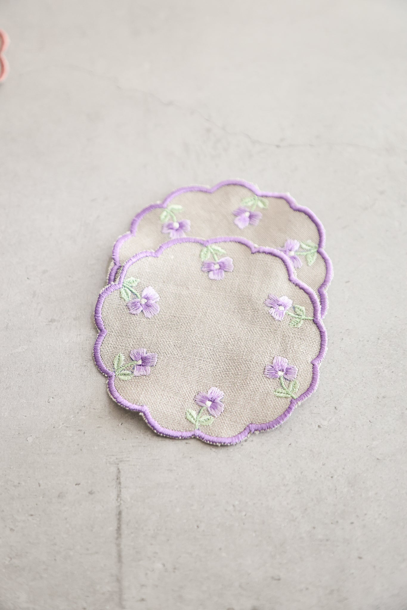 Lavender Bud Coasters