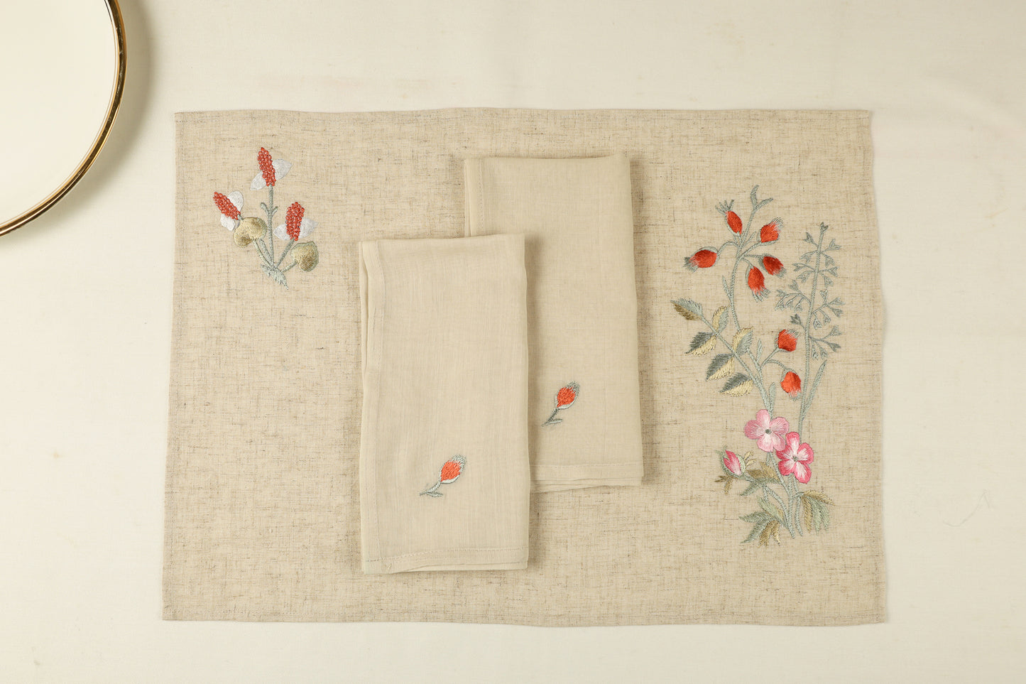 Garden Grace Placemat and Napkin Set